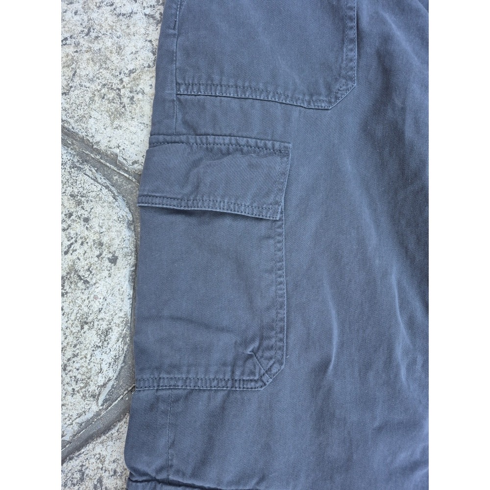 ZARA Womens Cargo Pants Pockets Dark Grey Trousers Size‎ 8 EUC - Picture 6 of 8